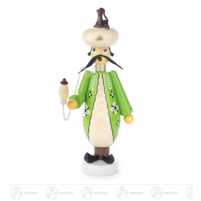 Räuchermann Türke, grün