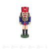 Nussknacker Soldat blau-natur, 18cm