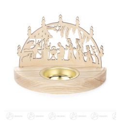 Teelichthalter Christi Geburt