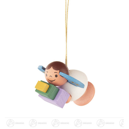 Behang Engel mit Geschenken,bunt 4cm