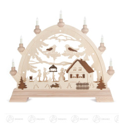 Rundbogen mit Kindern am...