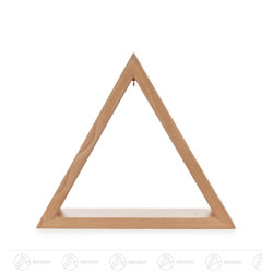 Beleuchtetes Dreieck natur...