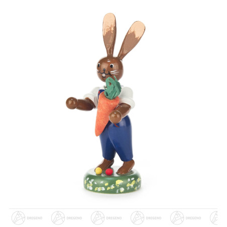 Hase mit Möhre 10cm