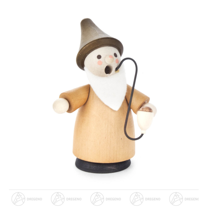 Mini-Räuchermann Wichtel, natur