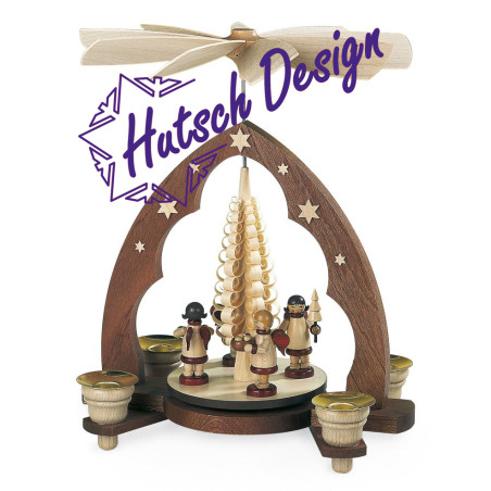 Pyramide Geschenkeengel Spitzbogen