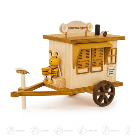 Bienenwagen mit Räucherfunktion -dregeno exklusiv-17cm