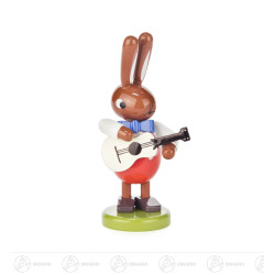 Hase mit Gitarre klein 8cm