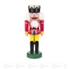 Nussknacker König rot-gelb, 33cm