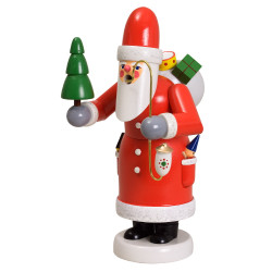 Weihnachtsmann mit Baum