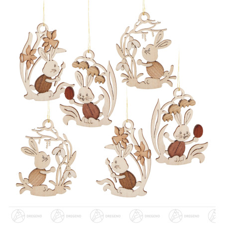 Behang Stupsi mit Blumen (6) 8cm
