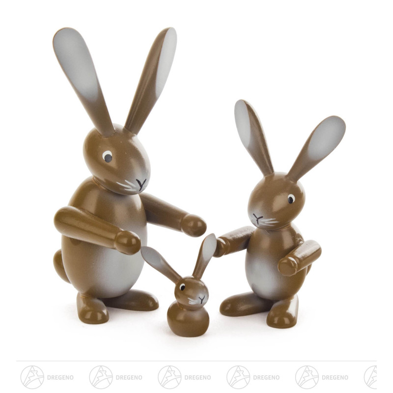 Hasenfamilie (3) 9cm