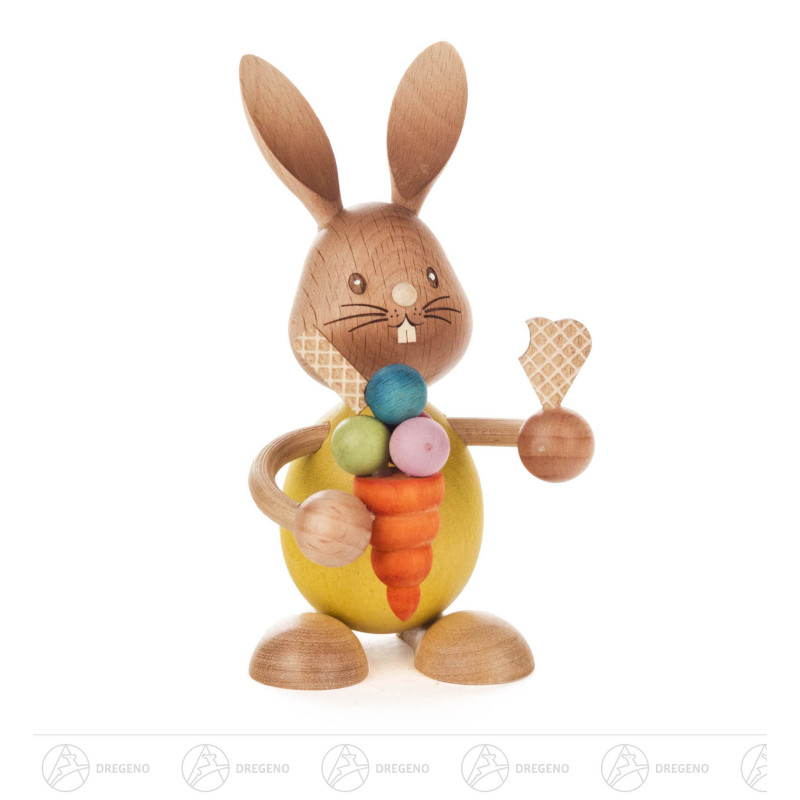 Hase Stupsi mit Eis 13x9cm