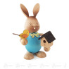Hase Stupsi mit Vogelhaus 12cm