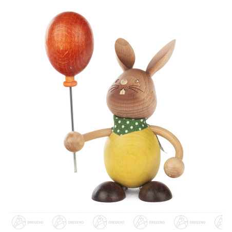 Hase Stupsi mit Luftballon 14cm