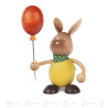 Hase Stupsi mit Luftballon 14cm