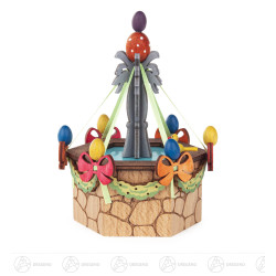 Osterbrunnen 13x9cm