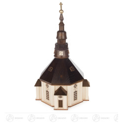 Lichterhaus Seiffener Kirche 22cm