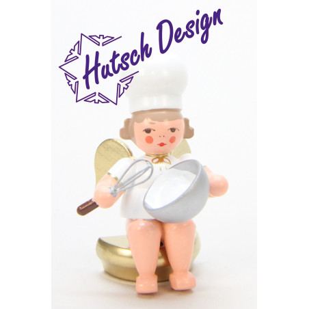 Bäckerengel mit Schneebesen  7,0 cm