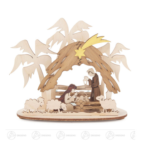 Teelichthalter Christi Geburt