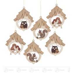 Behang Vogelhaus (6) 6cm