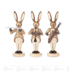 Hasentrio mit Querflöte,...