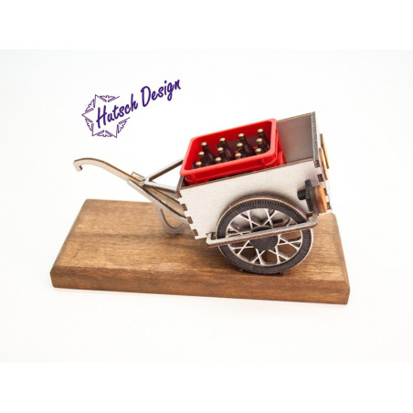 Anhänger Räuchermoped 20 x8 x11cm