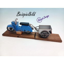 Anhänger Räuchermoped 20 x8 x11cm