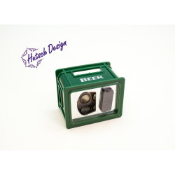 Anhänger Räuchermoped 20 x8 x11cm