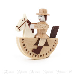 Mini-Reiterlein natur, 5cm