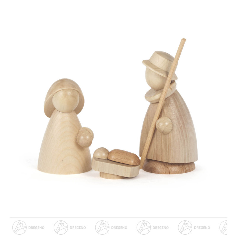 Heilige Familie natur (3) 8cm