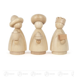 Heilige drei Könige natur 8cm