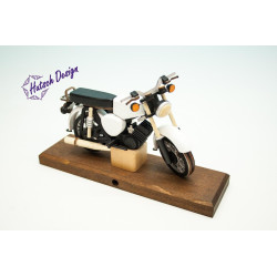 weisses S51 Räuchermoped...