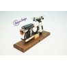 weisses S51 Räuchermoped Simson 28x8x14,5cm