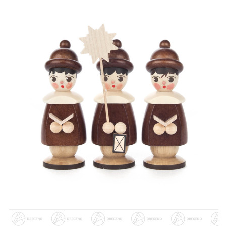 Kurrendefiguren natur, 11cm (3)