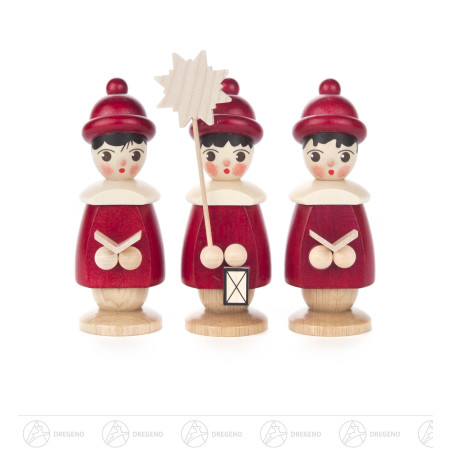 Kurrendefiguren rot, 11cm (3)