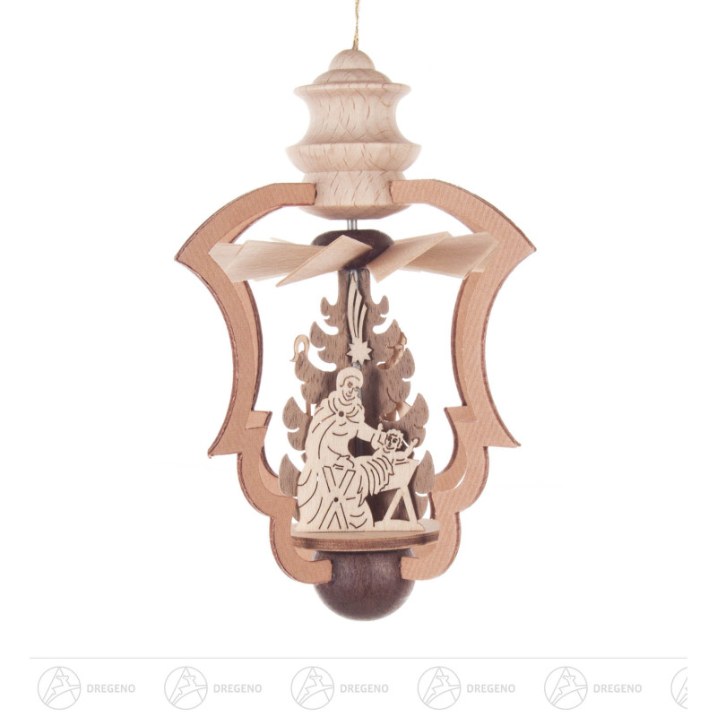 Wärmespiel Christi Geburt, zum Hängen 9cm