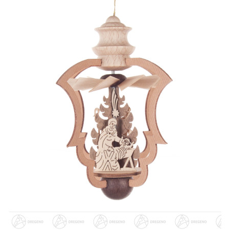 Wärmespiel Christi Geburt, zum Hängen 9cm