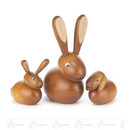 Hasenfamilie (3) 17cm
