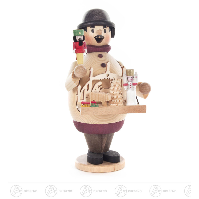 Räuchermann Max Weihnachtsmarkthändler