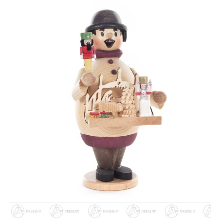 Räuchermann Max Weihnachtsmarkthändler