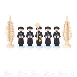 Kurrendefiguren schwarz mit...