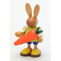 Hase mit Karotte  8,5 cm