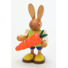 Hase mit Karotte  8,5 cm