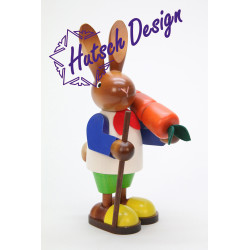 Hasenmann mit Karotte  23,0 cm