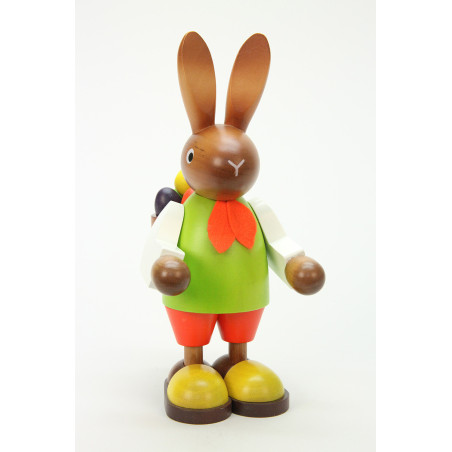 Hasenmann mit Eierkorb  22,5 cm