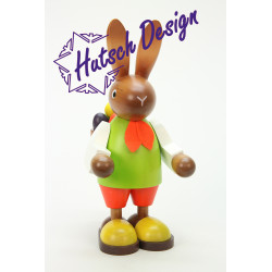 Hasenmann mit Eierkorb  22,5 cm