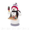 Räuchermann Schneemann Weihnachtsmarkthändler