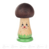 Fröhlicher Räucherpilz - brauner Hut 14,5cm