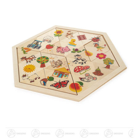 Legespiel Bauernhof 24 Teile