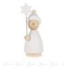 Kurrendekind mit Stern, weiß-natur 9cm